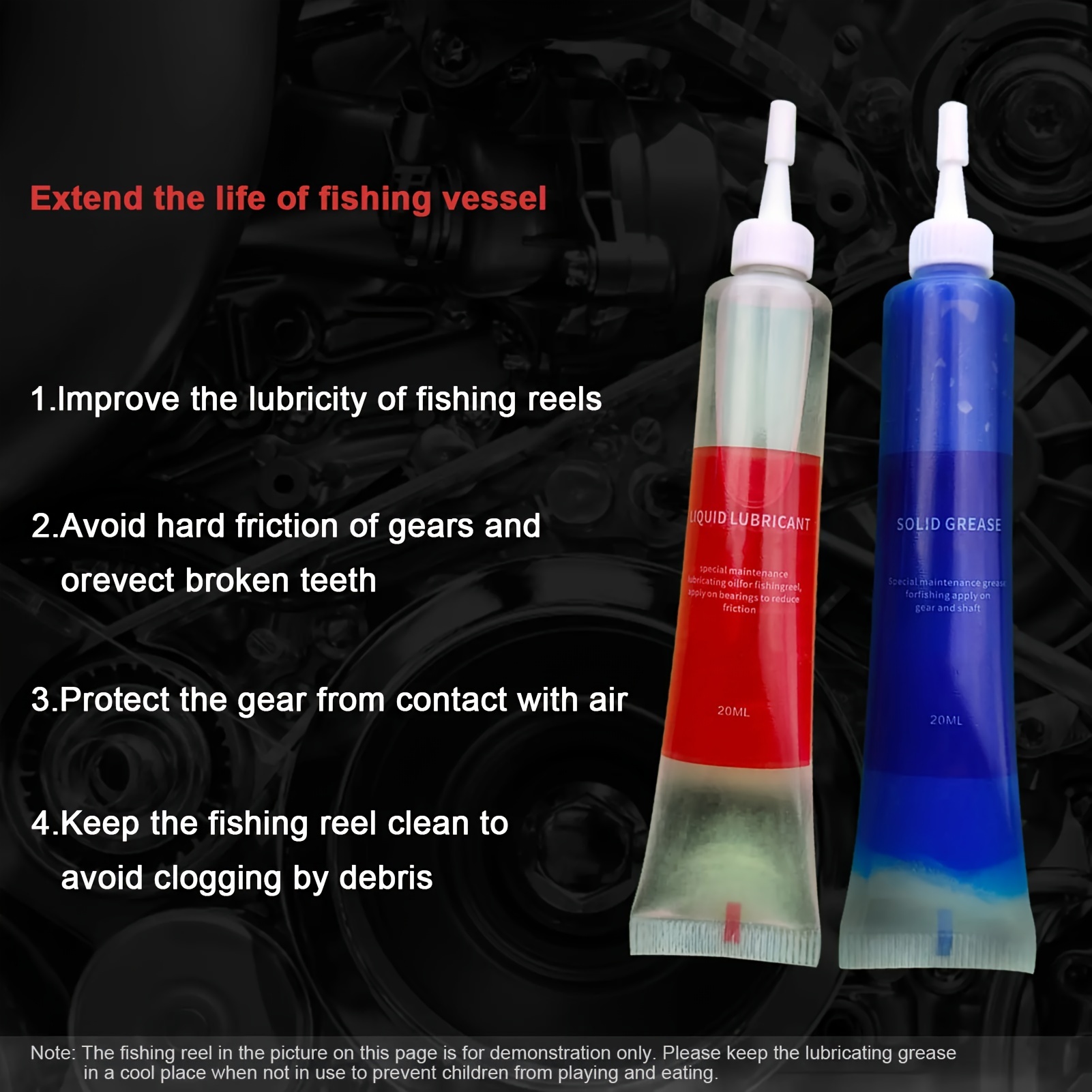 4pcs Fishing Wheel Maintenance - đánh giá và giá Reel Lubricant
