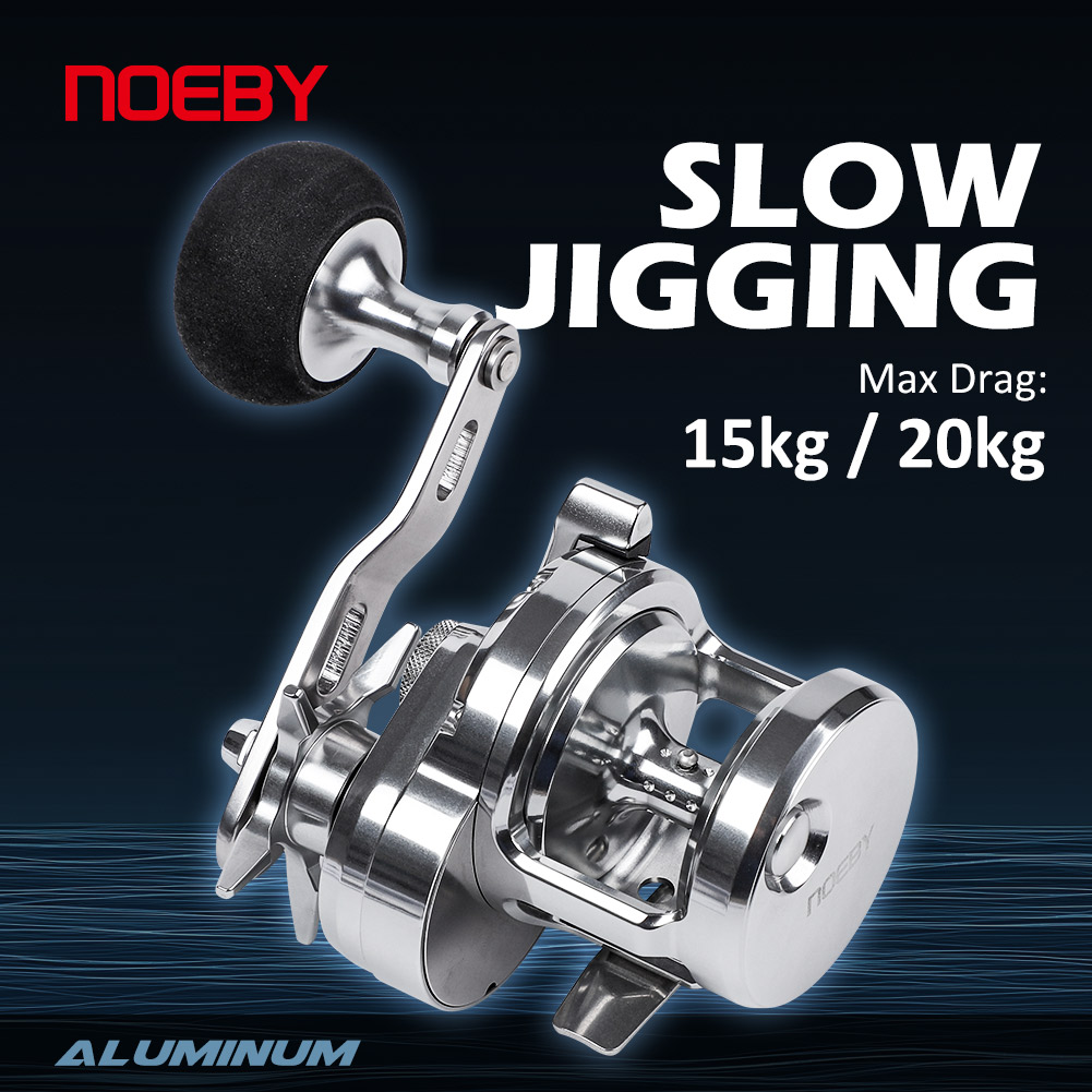 NOEBY Slow Pitch Jigging Reel  - đánh giá và giá Trolling Reel